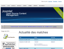 Tablet Screenshot of marloiesport.marche.be