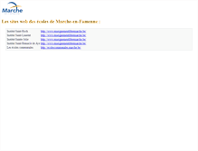 Tablet Screenshot of ecoles.marche.be