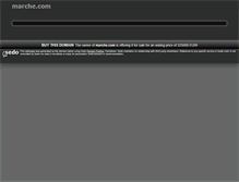 Tablet Screenshot of mail.marche.com